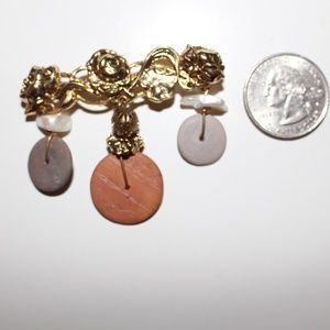 Pier 1 Import, flower Brooch